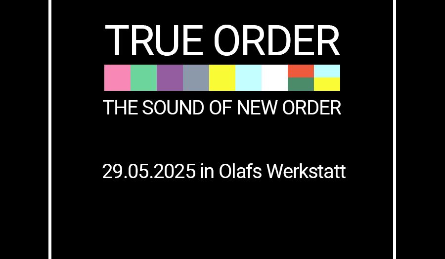 True Order - New Order Tribute